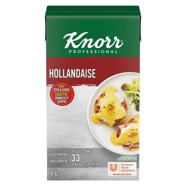 Knorr Professional Sauce Liquid Hollandaise, 34.32 ounce, 6PK 67235845 - main