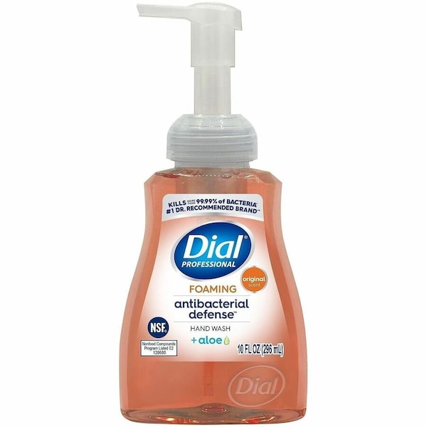 Dial Hand Soap, Light Orange, 10 oz, Foam, PK8 35446 - main