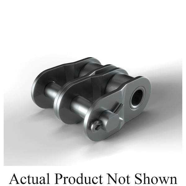 Hkk Chain British Standard Offset Link, #06B-2 chain, 3/8 in Pitch, 0.129 in Dia Pin BS06BCHL2 - main