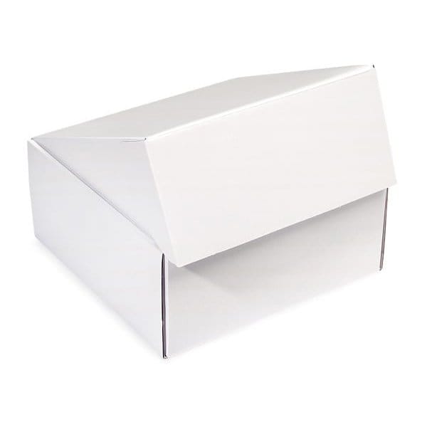Nashville Wraps White Gourmet Shipping Box, 9x9x4, 6PK 52WH - main