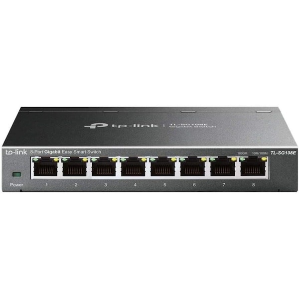 Tp-Link 8-Port Gigabit Easy Smart Switch TL-SG108E - main