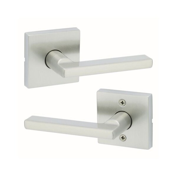 Kwikset 20 Min UL Rated Halifax Lever with Square Rose Passage Door Lock with 6AL FD Latch and RCS 720HFLSQT-15.FD - main