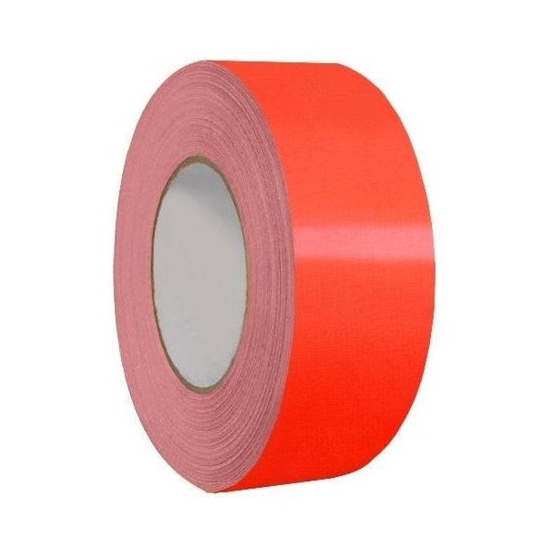 Wod Tape DTC12F Contractor Grade Duct Tape Fluorescent Orange 2 in. x 60 ft., 24PK WOD DTC12F-02000-24-60-FOR - main