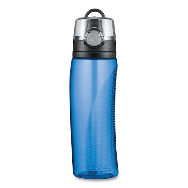 Thermos Intak by Thermos Hydration Bottle with Meter, 24 oz, Blue, Polyester HP4100TLTRI6 - main