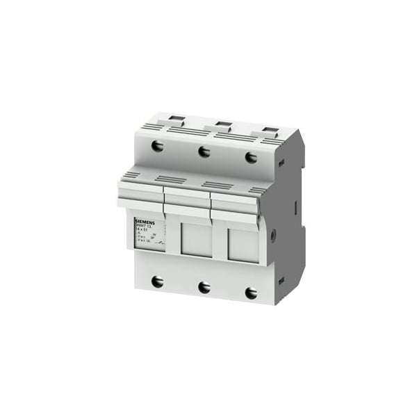 Siemens HOLDER, 3-POLE, 50A, 14X51MM 3NW7132 - main