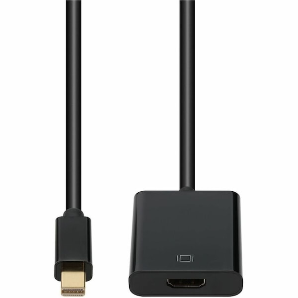 Add-On MINI DP TO HDMI ADAPTER BLACK MINI-DISPLAYPORT TO HDMI CABLE M/F MDP2HDMIB - main
