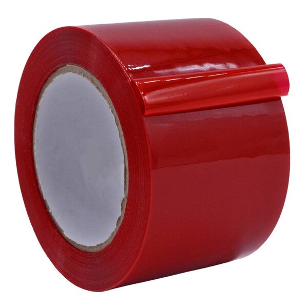 Wod Tape CSTC20WBA Carton Sealing Packaging Tape 2 Mil Acrylic Adhesive Red: 1.5 in. x 110 yds, 48PK WOD CSTC20WBA-01500-48-110-RED - main