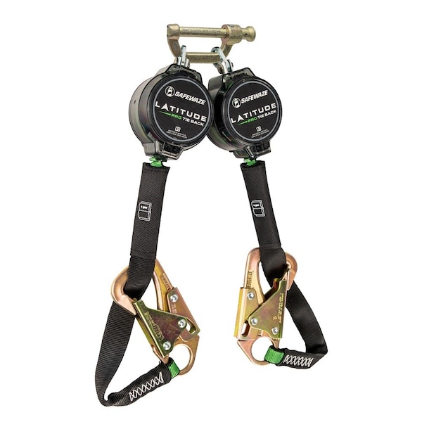 Safewaze Latitude Pro Tie-Back 7 ft Dual Web SRL 9012 BWB, 20 in Tie-back 023-5368 - main