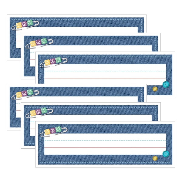 Carson Dellosa Crafty and Cool Name Plates, 216PK 122160 - main