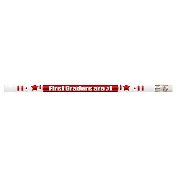 Musgrave Pencil Co 1st Graders Are #1 Motivational Pencils, 144PK MUS2204G - main