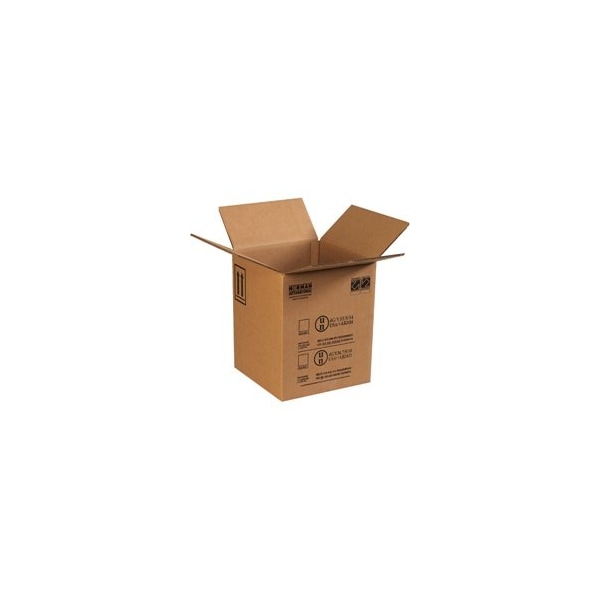 Bubblefast 10-12 1/2 x 12 1/2 x 15 1/8'' 1 - 5 Gallon Plastic Pail Haz Mat Boxes, 10PK BFHAZCO15GP - main