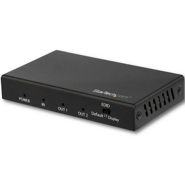 Startech.Com 2 PORT HDMI SPLITTER - 4K 60HZ - 1X2 WAY HDMI 2.0 SPLITTER ST122HD202 - main