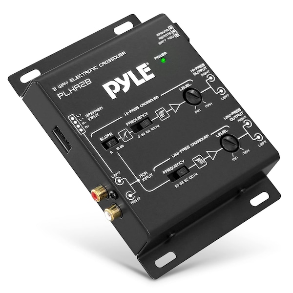 Pyle 2-Way Electronic Car Audio Crossover Network PLXR2B - main