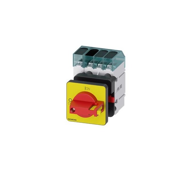 Siemens Load disconnector 3LD3 Iu 63 A Main switch 3-pole + N Rated operating 3LD3450-0TL13 - main