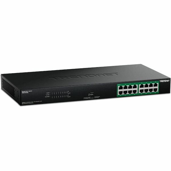 Trendnet 16-PORT GREENNET GIGABIT POE+ SWITCH (250W) TPE-TG160G TPE-TG160G - main