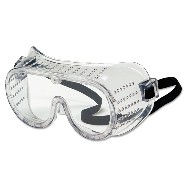 Mcr Safety Direct Vented / Perforated Clear Lens, Uncoated, 36 PK 2220 - main
