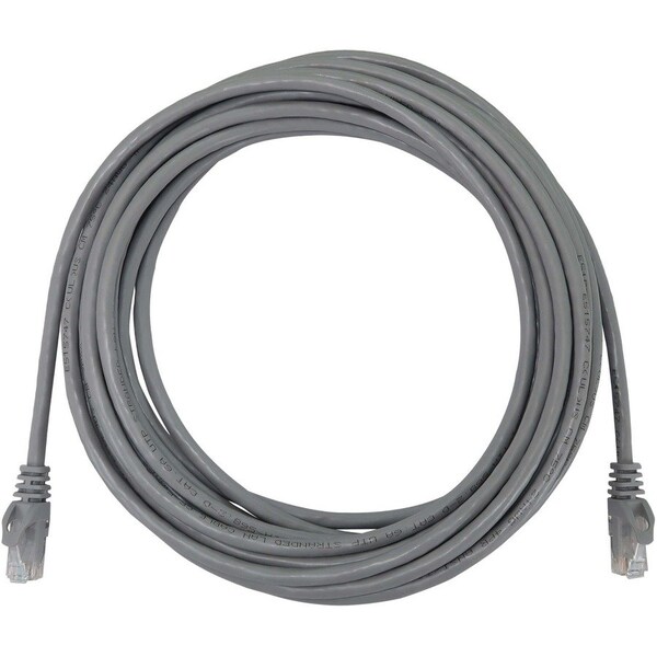 Eaton Tripp Lite Series Cat6a 10G Snagless Molded UTP Ethernet Cable RJ45 M/M, PoE, Gray, 25 ft. N261-025-GY - main