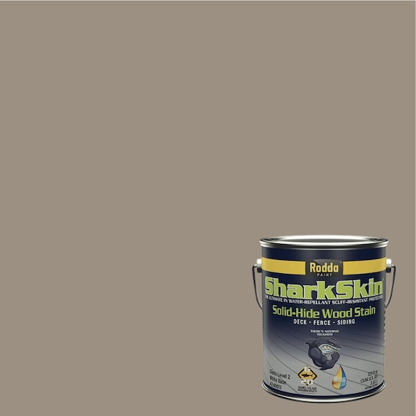 Rodda Paint SharkSkin Deck and Siding Solid Wood Stain, 1 Gallon, Jute 4240031-EX125/Jute - main