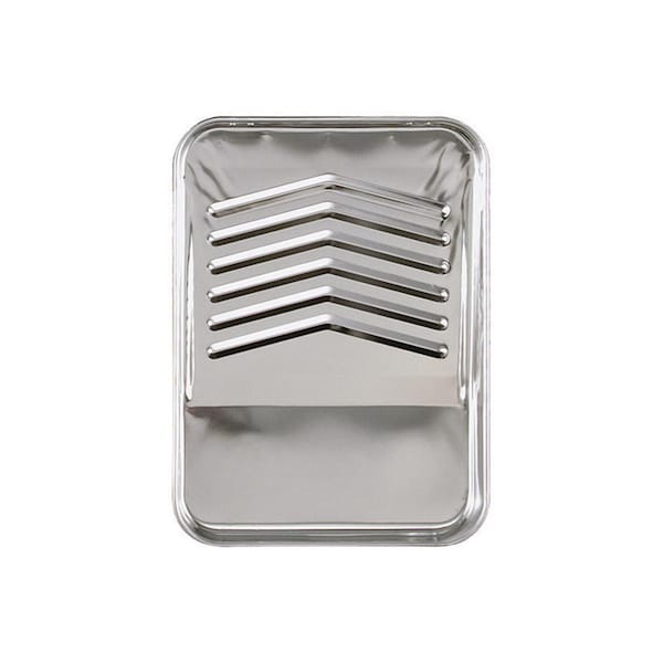Hot House Designs Metal Paint Tray, Silver, 1 qt. HO1676380 - main