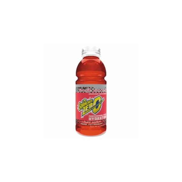 Sqwincher ZERO Ready-To-Drink, 20 oz, Wide-Mouth Bottle, Fruit Punch 690-159030800 - main