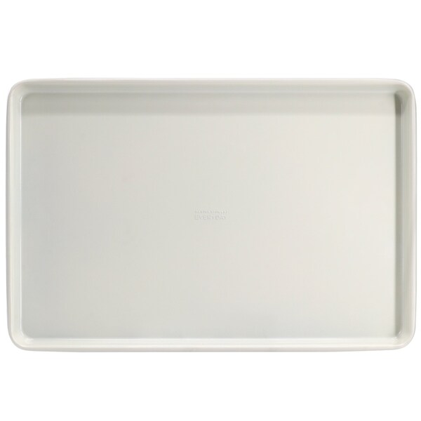 Martha Stewart Everyday Color Bake 15 x 10 Inch Nonstick Carbon Steel Cookie Sheet in Linen 141025.01 - main