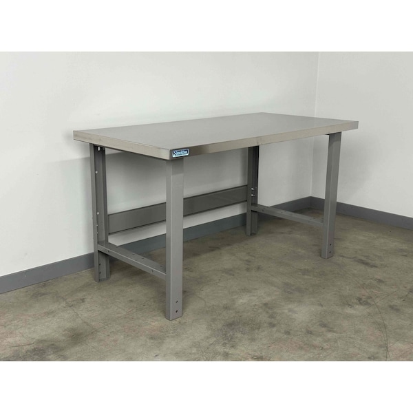 Stackbin Workbenches, 60" W, 3500 lb. S6030-3500-GN - main