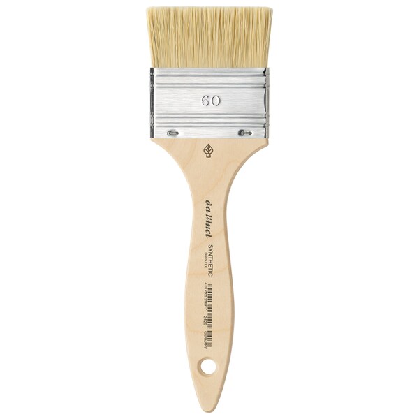 Da Vinci SYNTHETIC Mottler Brush, Synthetic Hog, Acrylic & Oil, Flat, Series 2429, Size 60 VA-2429_60 - main