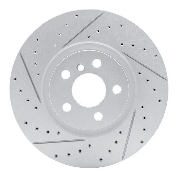 Dynamic Friction Co DFC Geoperformance Rotor - Drilled and Slotted 830-31157L - main