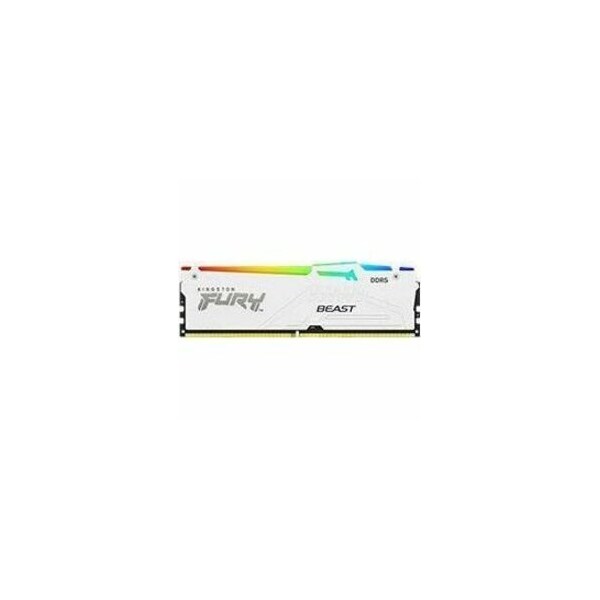 Kingston 16GB 6000MT/s DDR5 CL30 DIMM FURY Beast White RGB EXPO KF560C30BWEA-16 - main