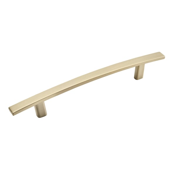 Amerock Cyprus 5-1/16 inch (128mm) Center-to-Center Golden Champagne Cabinet Pull, 10PK 10VMP9362BBZ - main