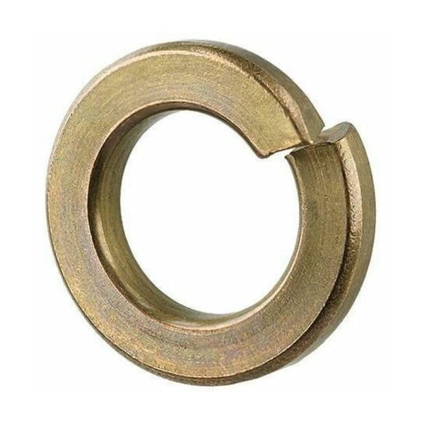 Dottie Split Lock Washer, For Screw Size #8 Silicon Bronze, Silicon Finish, 100 PK LWBZ8 - main
