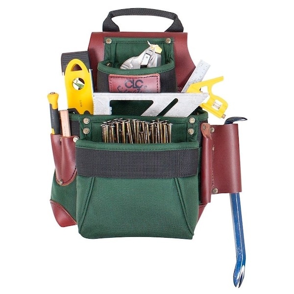 Clc Work Gear Tool Bag, Bag Tool&Nail Nylon 7-Pocket, Nylon 51685 - main