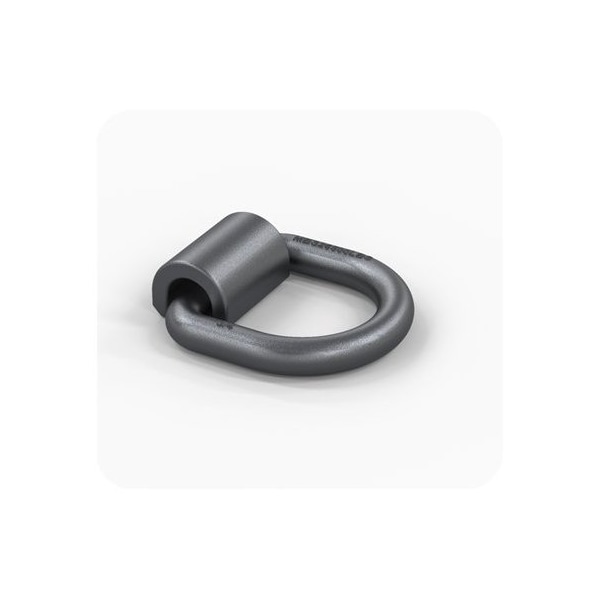 Austin Hardware D-RING + CLIP WELD ON 0.750 INCH 26500 LBS PLAIN LR-0750-R1-FC1 - main