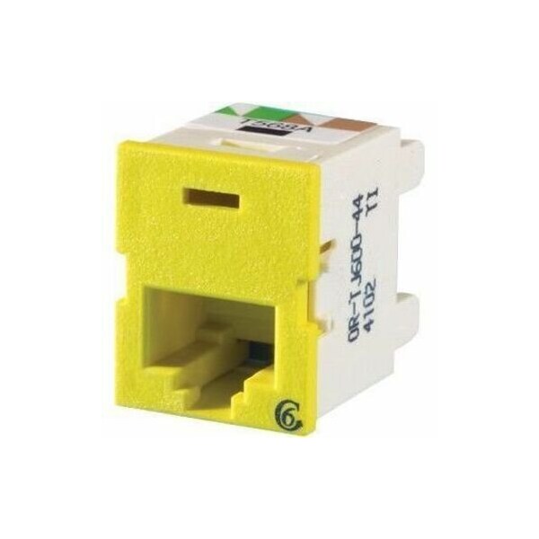 Ortronics 1-PORT MOD JACK 110 8W8P UTP, T568A/B CAT6 IP5 CLARITY6 TJ600-44 - main