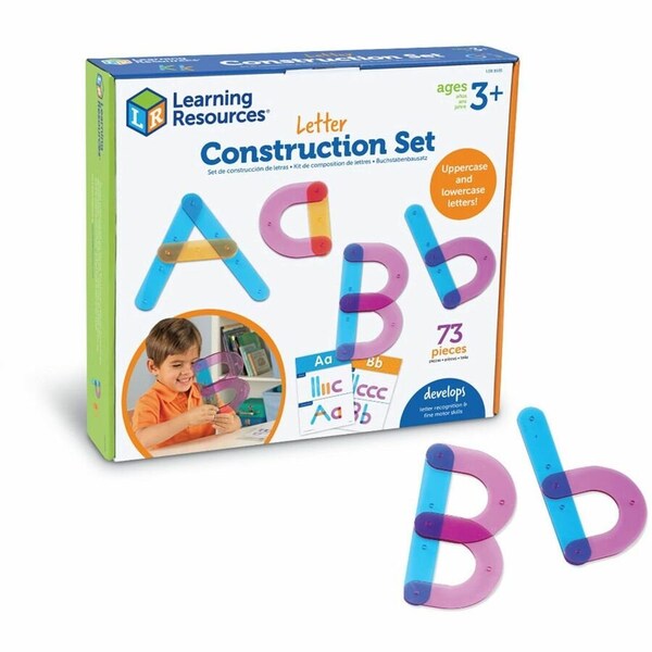 Learning Resources Letter Construction Activity Set, Assorted LRN8555 - main