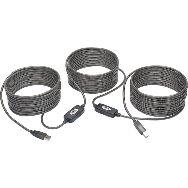 Tripp Lite series USB 2.0 Hi-Speed A/B Active Repeater Cable (M/M), 50 ft U042-050 - main
