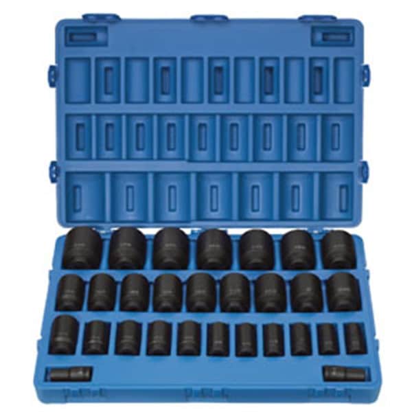 Cool Kitchen 8029D 0.75 in. Drive 29 Piece Deep Fract. Master Set 0.75-2.5 in. CO657870 - main