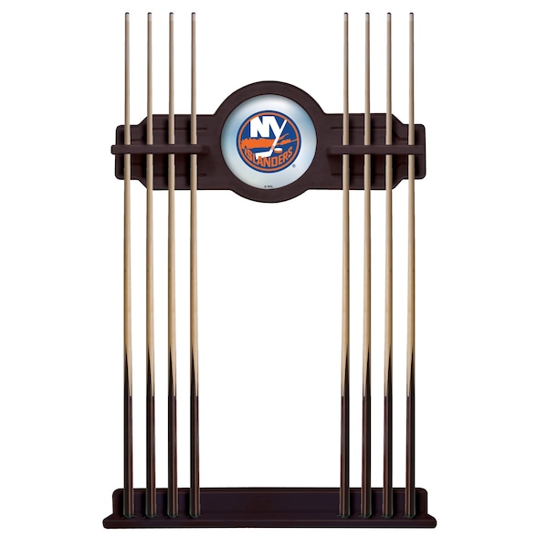 Holland Bar Stool Co New York Islanders Cue Rack in English Tudor Finish CueETudNYIsln - main