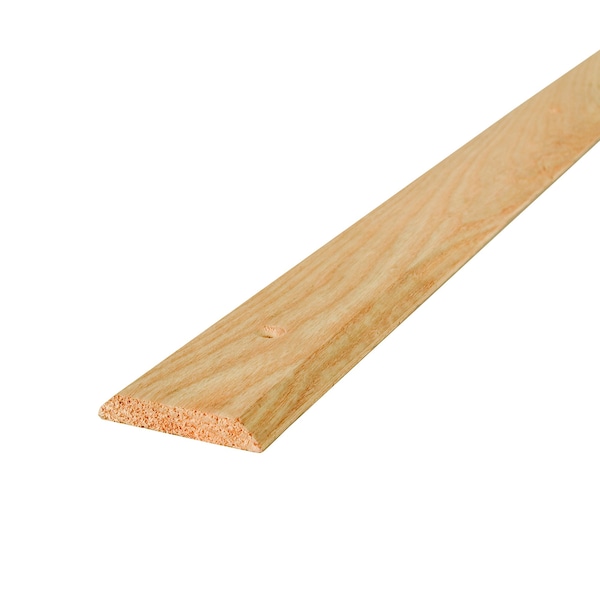 M-D Building Products 2-1/2 in. x 3/8 in. x 36 in. Natural Hardwood Flat-Profile Threshold for Doorways 11908 - main