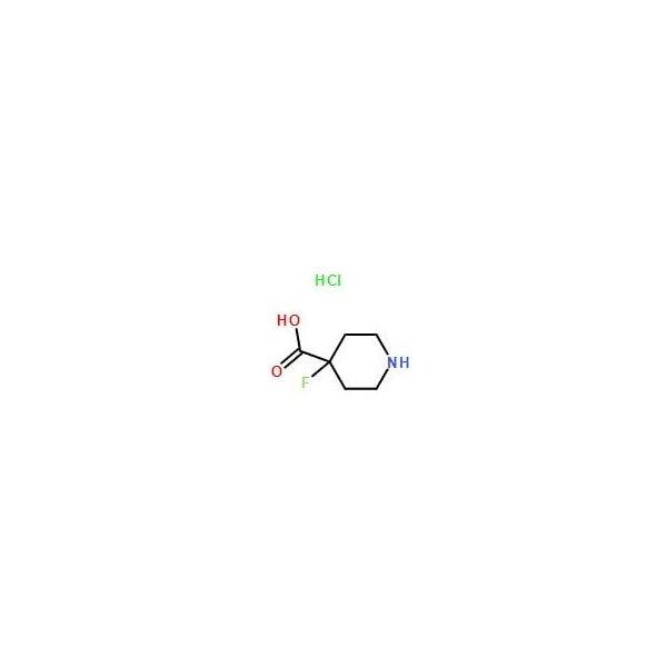 Ak Scientific 4-Fluoro-4-piperidinecarboxylic acid HCl (5g), CAS 1186663-32-0 Z7934-5g - main
