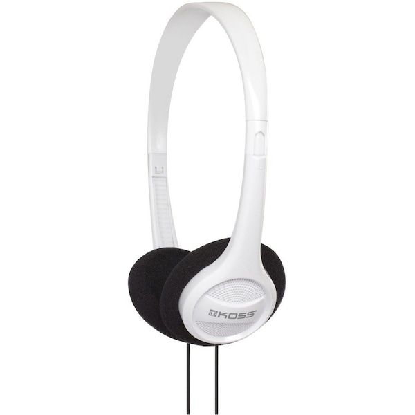 Koss KPH7W Headphone - Stereo - Wired - Over-the-head - Binaural - White KPH7W - main