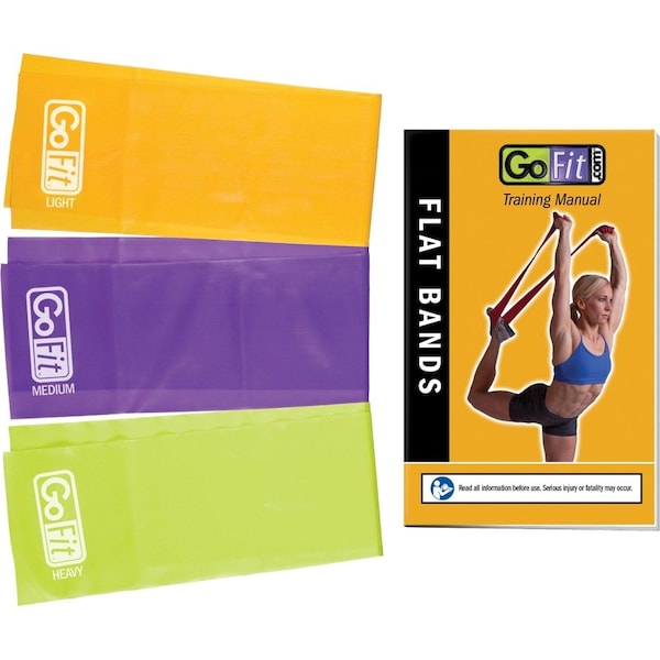 Gofit Latex-Free Flat Bands Set GF-LFFB - main