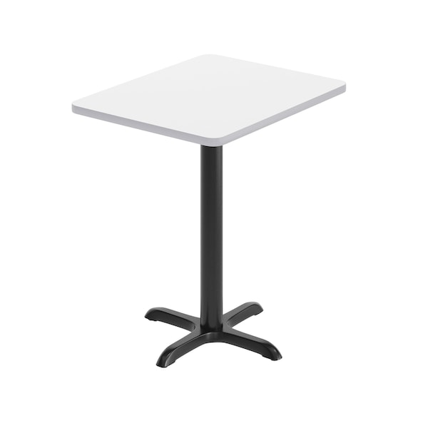 Flash Furniture Rectangle 24 in W, 30 in L, White XU-WHTB-2430-T2222-GG - main