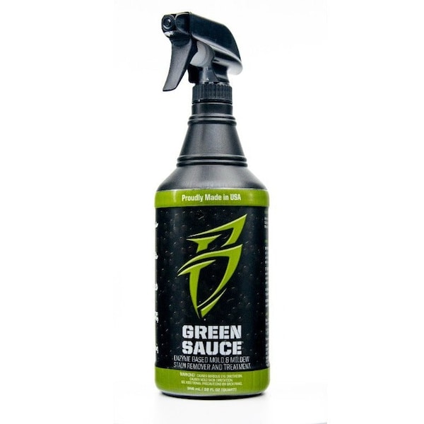 Bling Sauce Green Sauce Mold Remover - 32 Ounce Spray Bottle GS-0032 - main