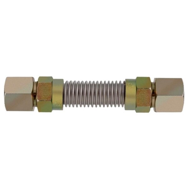 Tool Time 0.625 in. Coated Flexible Gas Dryer Connectors 0.5 in. x 0.75 in. Male 36 in. TO2027269 - main