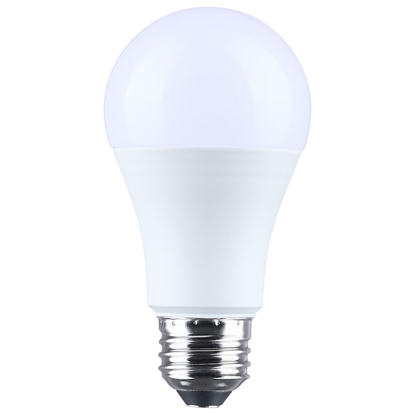 Satco 13.5/10/5 Watt LED A19 3 Way Lamp 5000K CCT Lumens Selectable Medium Double Contact Base 120 Volt S14395 - main