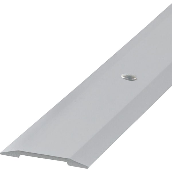 M-D Building Products Building Products 1-1/4'' x 36'' Polished Aluminum Seam Binder with Screw Nails 66019 - main