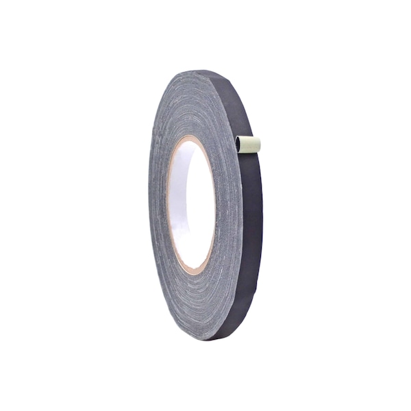 Wod Tape GTC12 Gaffer Tape Low Gloss Finish Film 1/2 in. X 60 ft. Black, 96PK WOD GTC12-00500-96-60-BLA - main