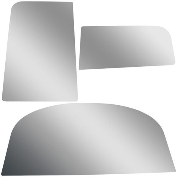 Ilc PETERBILT 379 YEAR 1990 ALUMINUM CORVETTE STYLE DASH PANEL SET FOR 359 DASH CONVERSION Replacemennt PETE 379 1990 ALUMINUM CORVETTE STYLE DASH PANEL S - main