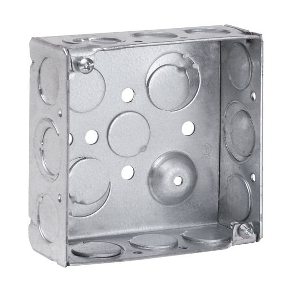 Crouse-Hinds Eaton Crouse-Hinds series square outlet box, 50PK TP404 - main